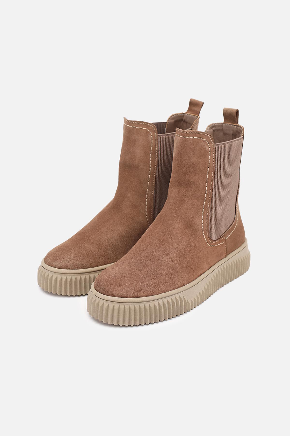 Ботинки женские Yuki ЦБ-00280992 р. 38 Коричневый (SKT001076891) - фото 3