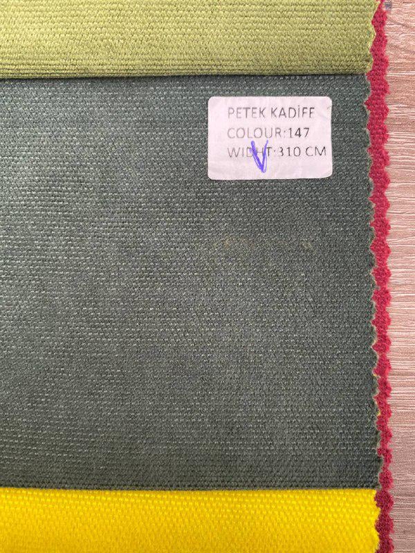 Штора микровелюр на тесьме 6 см 150х260 см Бутилочный - фото 6