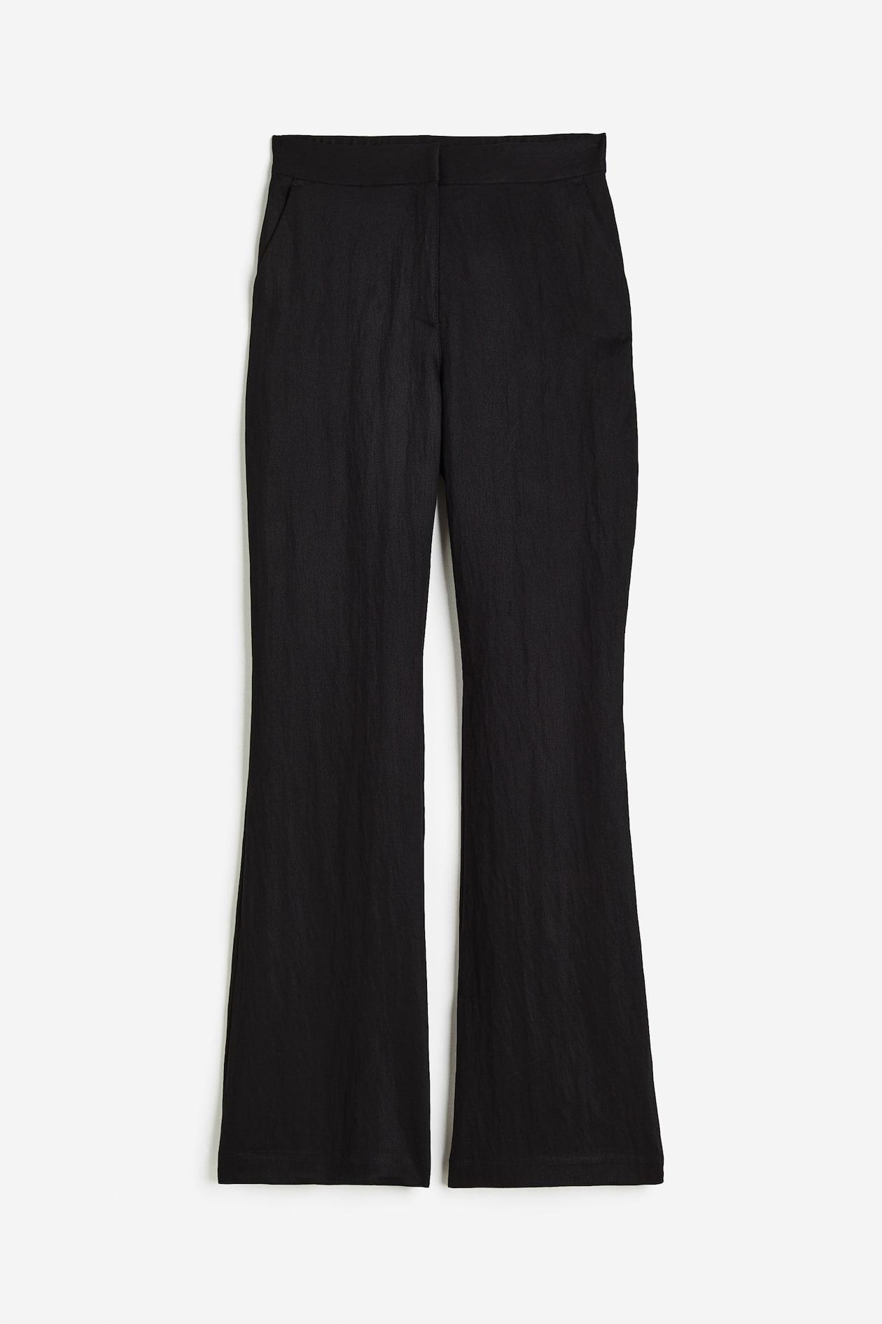 Брюки H&M р. 40 Черный (1155580П)
