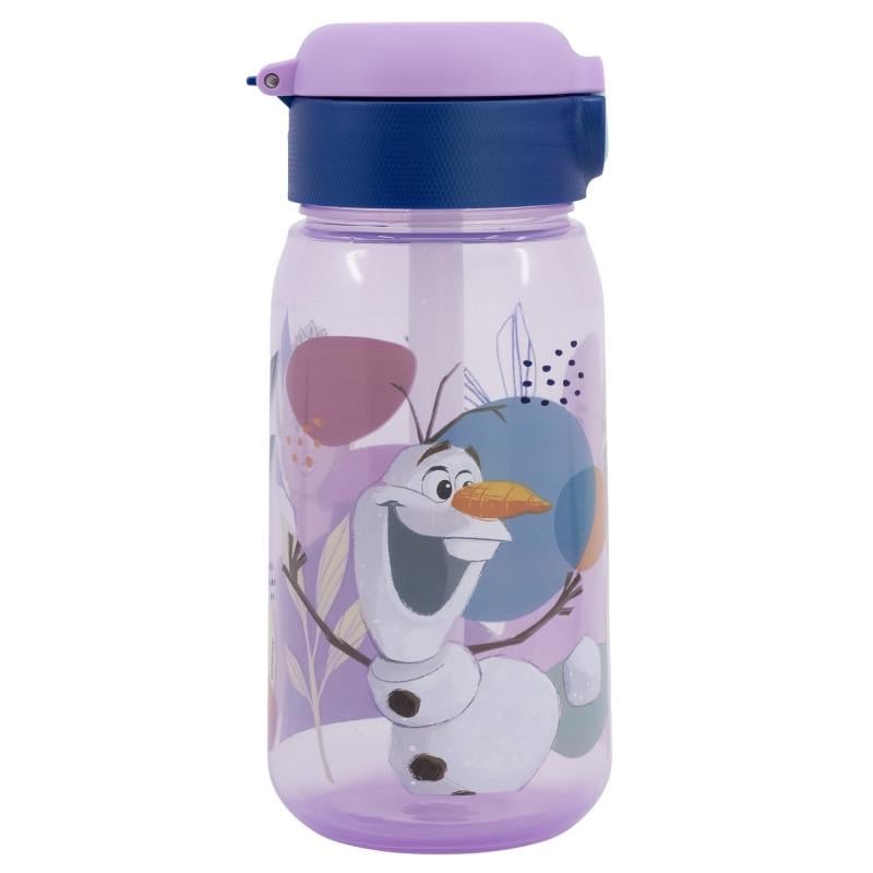 Бутылка для воды детская Stor Frozen 510 мл 17,5х7,5х7,5 см Фиолетовый с синим (28431616)