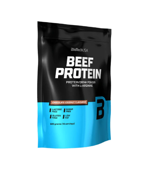 Протеин BioTechUSA Beef Protein 500 g 16 servings Chocolate Coconut