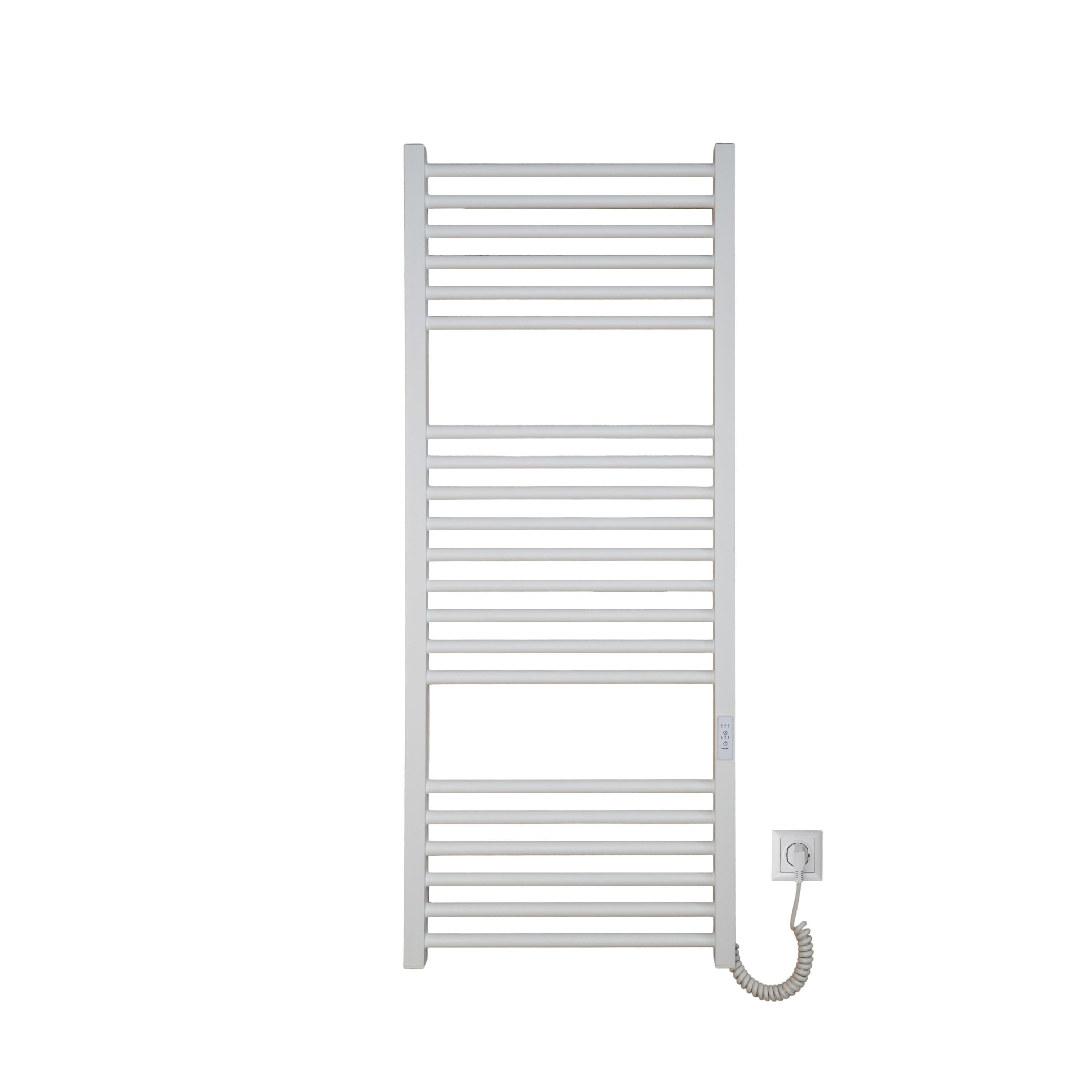 Полотенцесушитель электрический Carino Arianna с контроллером 1190x490 мм Белый матовый (A1949FWM)