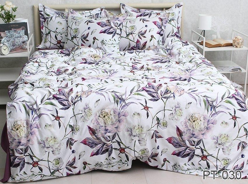 Комплект постельного белья PrimaTeks с компаньоном сатин мерсеризованый семейный (PT-030)