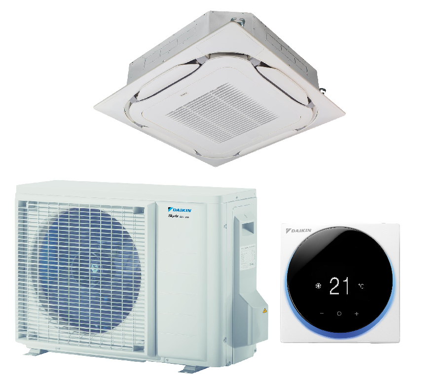 Кондиционер полупромышленный Daikin Sky Air кассетный FCAG35B/RZAG35B