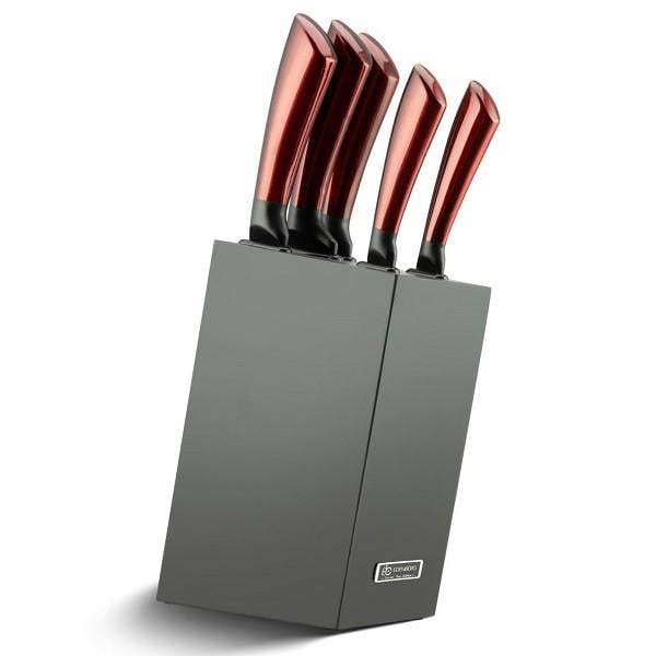 Набор ножей Edenberg EB-936 на деревянной подставке 6 предметов Набор ножей Edenberg EB-936 на деревянной подставке 6 предметов