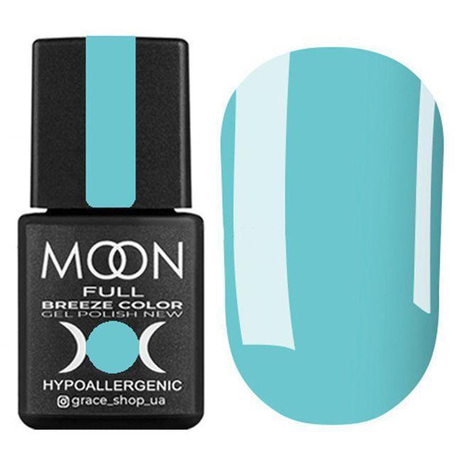 Гель-лак Moon Full Breeze Color 8 мл №420 Бирюзовый эмаль