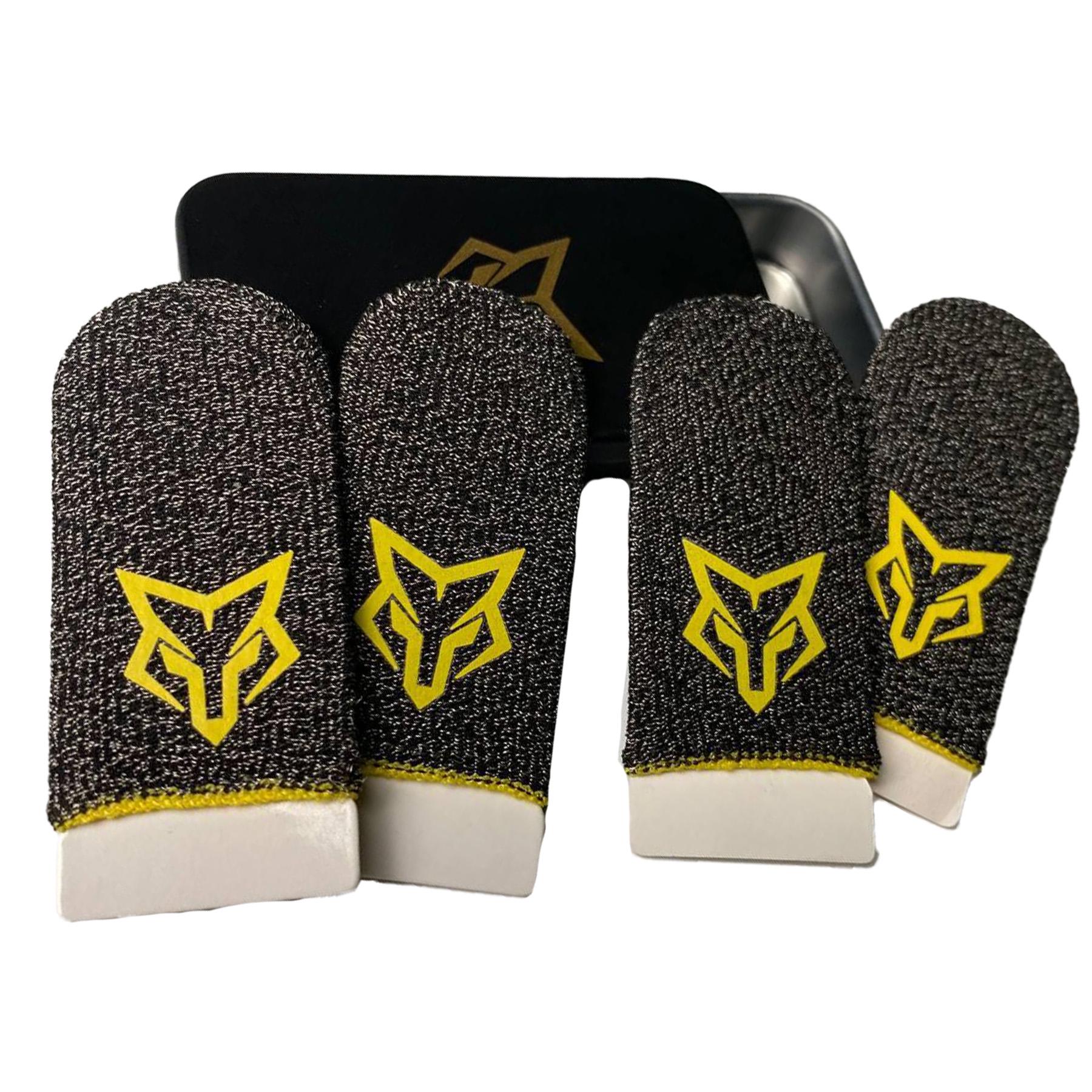 Напальчники игровые для телефона Sarafox Wasp Feelers v3 pro с боксом 4 шт. (1819643547)