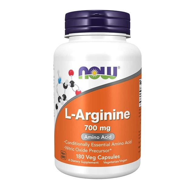 Аргінін NOW Foods L-Arginine 700 mg 180 Veg Caps