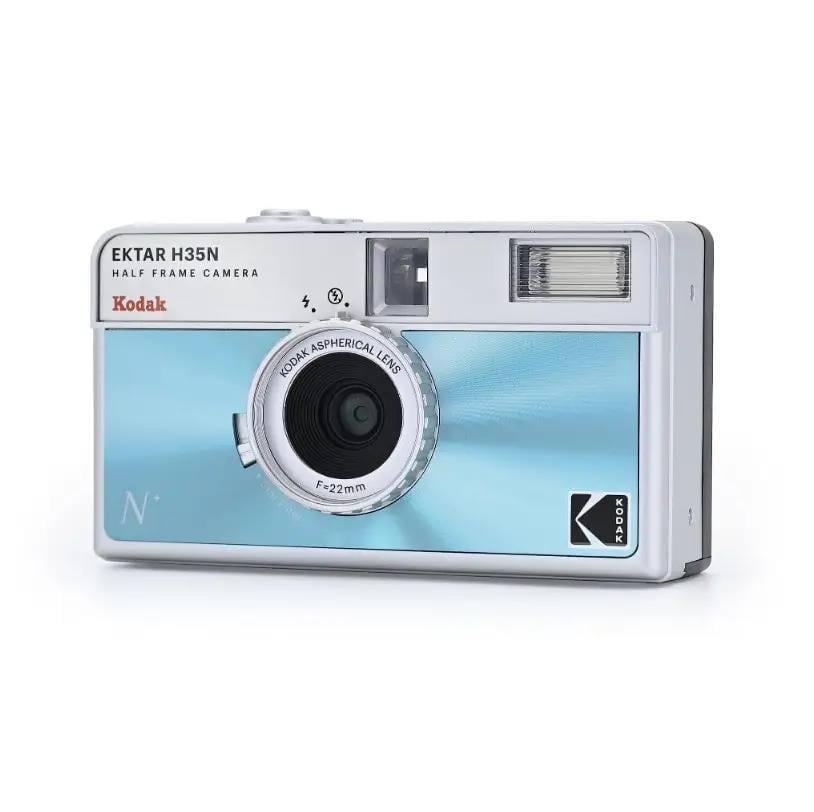 Фотоапарат плівковий Kodak Ektar H35N Glazed Блакитний - фото 3 Фотоапарат плівковий Kodak Ektar H35N Glazed Блакитний - фото 3