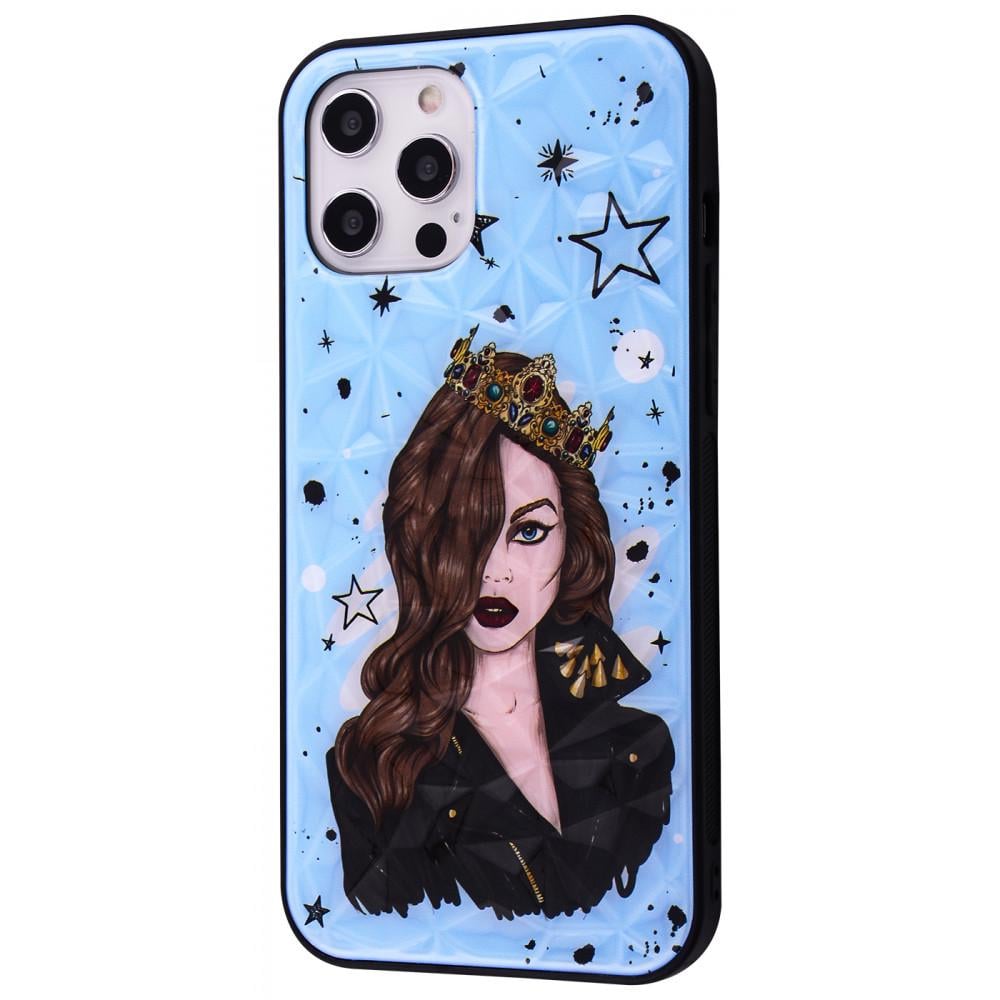 Чехол для Apple Iphone 12 Pro Max королева голубой (27288-e967d)