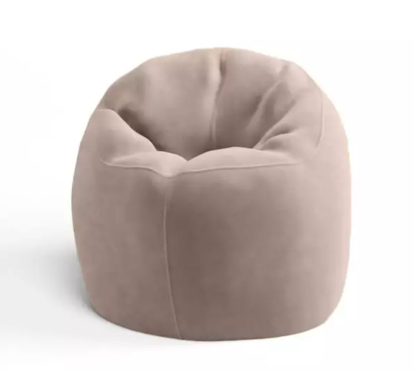 Кресло-мешок SkyPuff Облако ORLANDO велюр 100 см Bone (10001099)