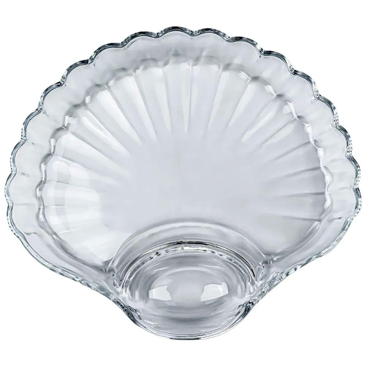 Блюдо для закусок фігурне із соусником 21х19х3 см Прозорий (HP-YH-58) - фото 6