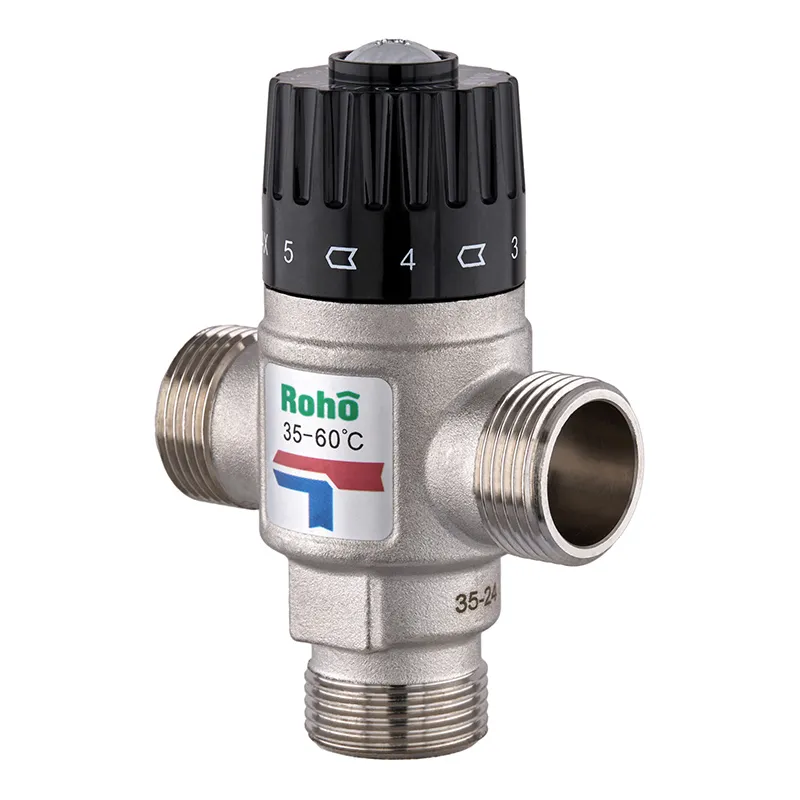 Клапан змішувальний Roho R1207-075 3/4 ЗР термостатичний 35-60 °C (RO1021)
