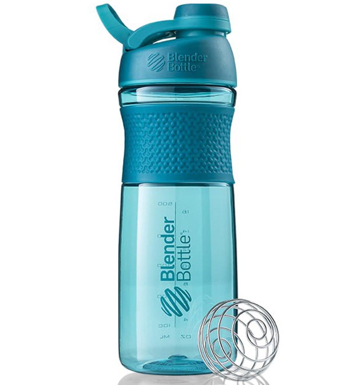 Шейкер спортивний Blender Bottle SportMixer Twist 28 oz/820 мл Teal (A-011907)