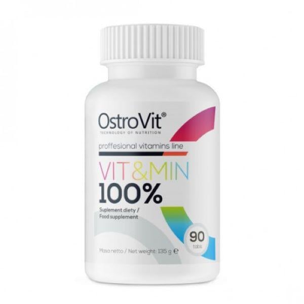 Комплекс Ostrovit Vit&Min витаминов и минералов 90 tabs