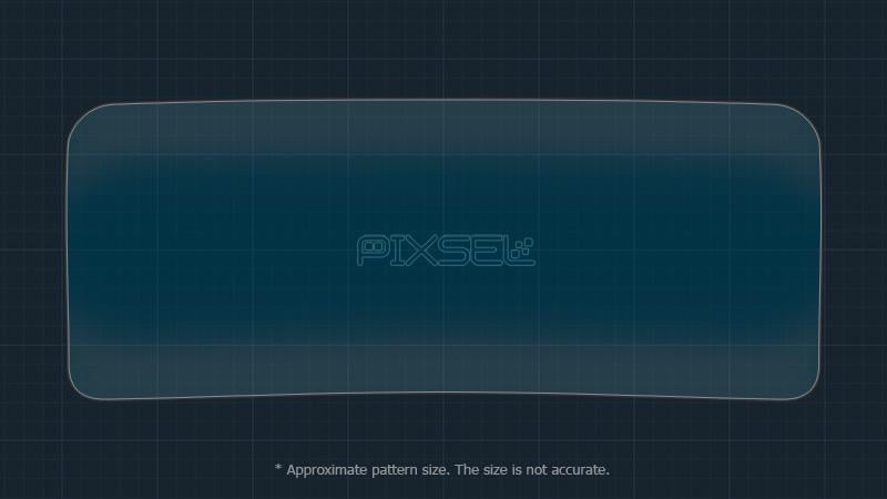 Захисне скло Pixsel гібридне матове на панель приладів Hyundai KONA 10,7“ 2021 - фото 3