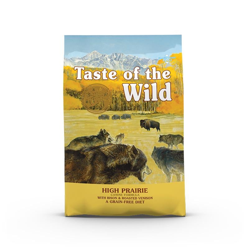 Корм сухой Taste of the Wild High Prairie Canine Formula с бизоном и запеченной олениной для взрослых собак всех пород 18 кг (0074198615070) - фото 2