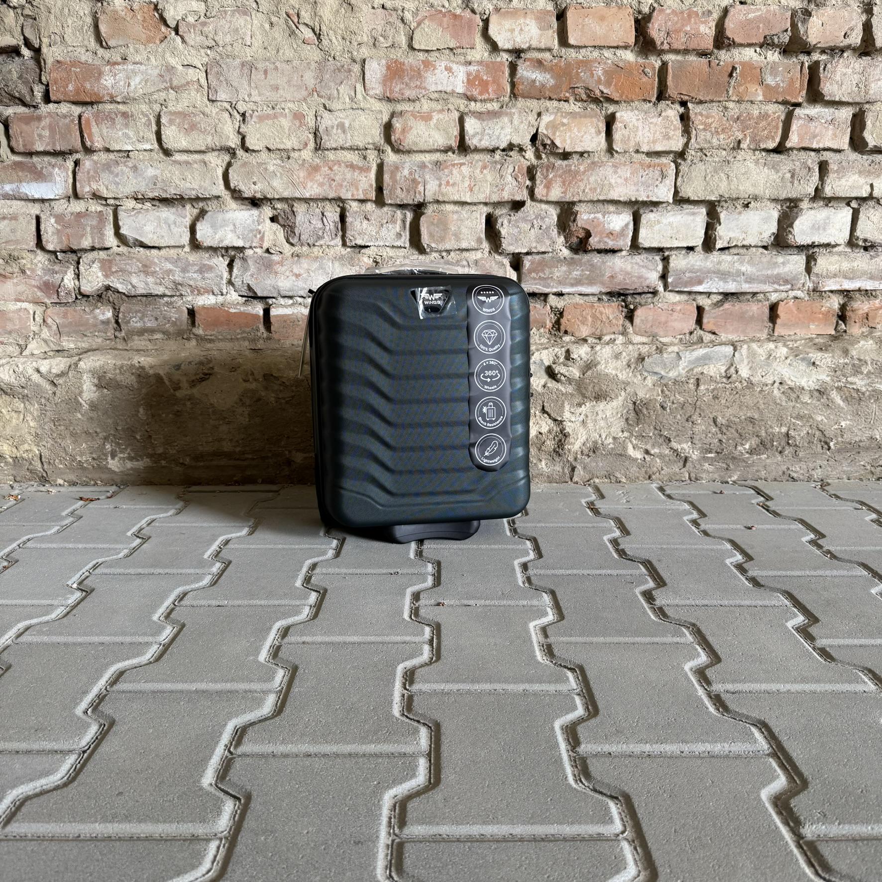 Мини-чемодан Wings PEA01 дорожный XXS Зеленый (26557787) - фото 2 Мини-чемодан Wings PEA01 дорожный XXS Зеленый (26557787) - фото 2