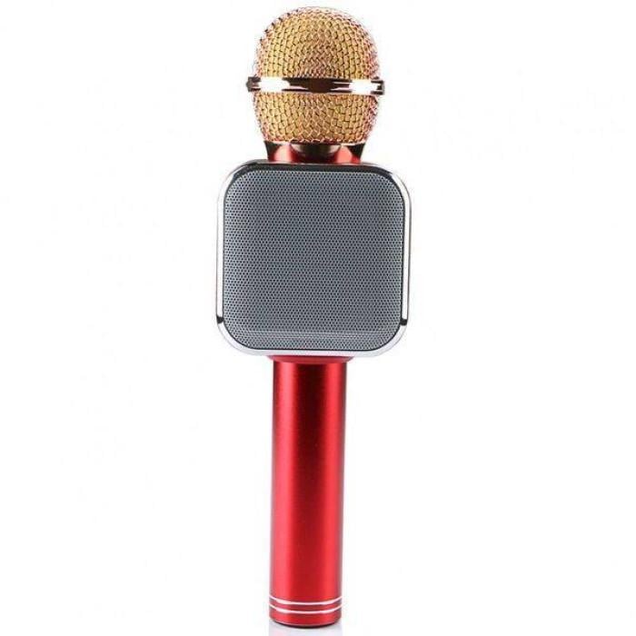 Микрофон-караоке Wster WS-1818 с USB/microSD/AUX/FM/Bluetooth (12926-1) - фото 3
