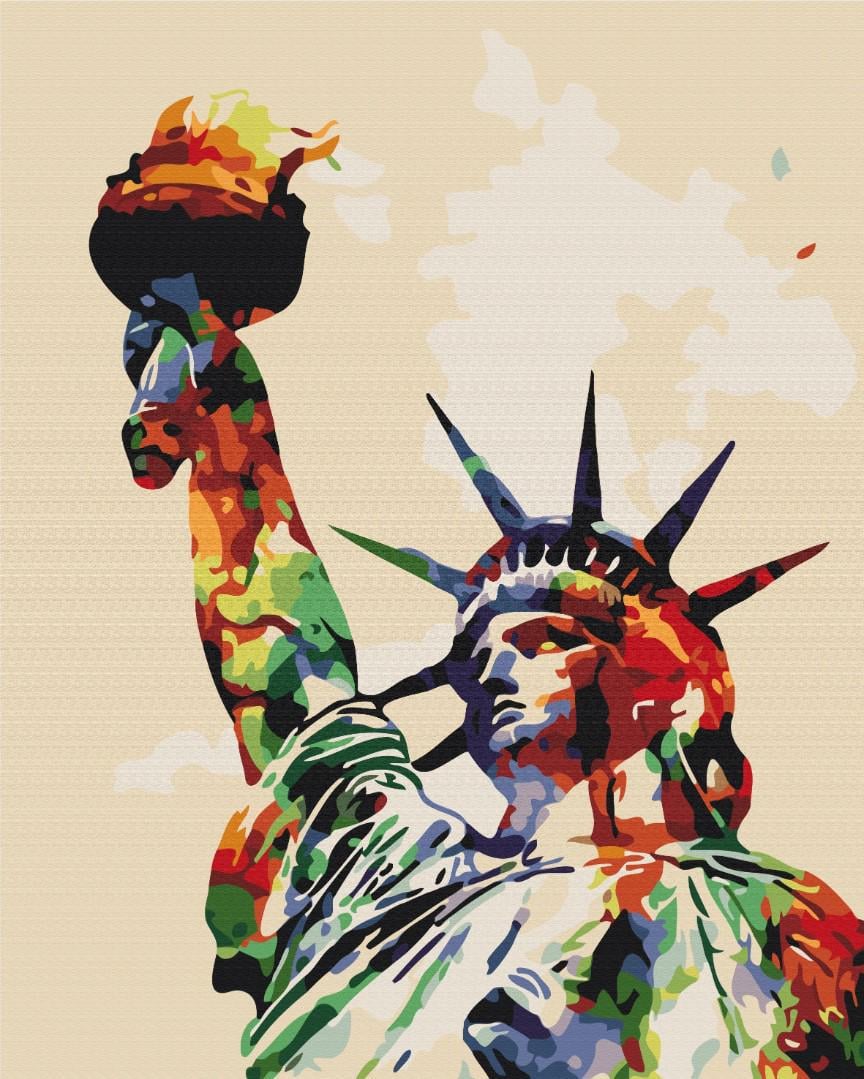 Картина по номерам Brushme Краски свободы 40x50 см (BS51411)