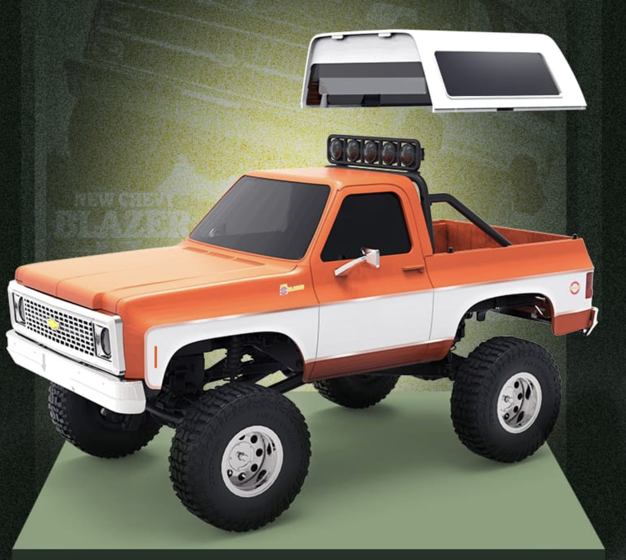 Машинка на радиоуправлении FMS 1:24 FCX24 K5 BLAZE RTR Orange - фото 30 Машинка на радиоуправлении FMS 1:24 FCX24 K5 BLAZE RTR Orange - фото 30