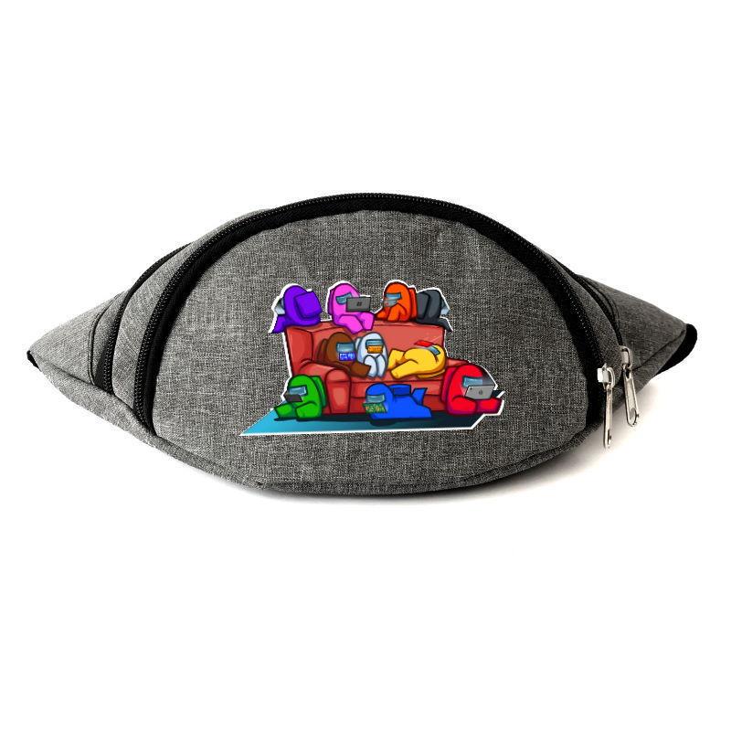 Поясные сумки-бананка Амонг Ас Among Us-07 Серый (1296734074) Поясные сумки-бананка Амонг Ас Among Us-07 Серый (1296734074)