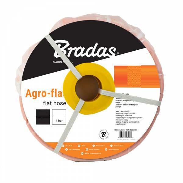 Шланг для дренажно-фекального насоса Bradas Agro-Flat PE ПВХ 1 1/2" 50 м WAF4B112050 (19801) Шланг для дренажно-фекального насоса Bradas Agro-Flat PE ПВХ 1 1/2" 50 м WAF4B112050 (19801)