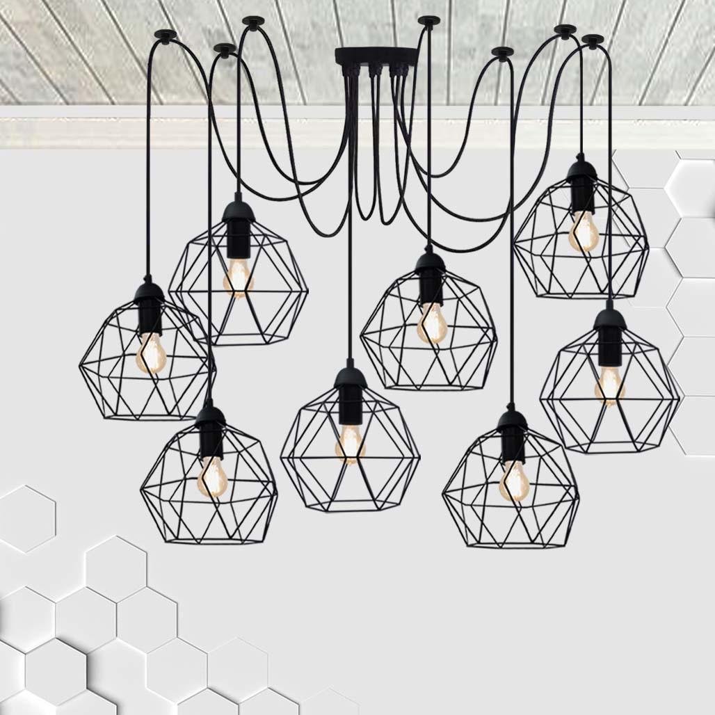 Люстра Levistella Anthill-8 Black - фото 1 Люстра Levistella Anthill-8 Black - фото 1