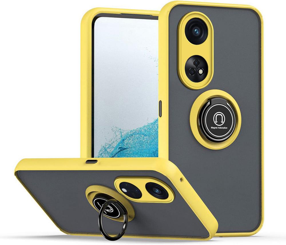Защитный чехол MatteLuxe OPPO Reno8 T (с кольцом) Yellow (38250-0A)
