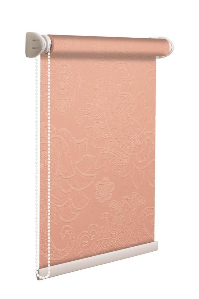 Рулонная штора NewTex Дели LUX 92х165 см Розовый (1842)