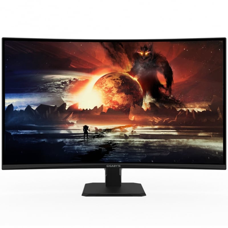 Монитор Gigabyte GS32QC Gaming Monitor изогнутый VA 2560x1440 QHD 31,5" (tf6287)