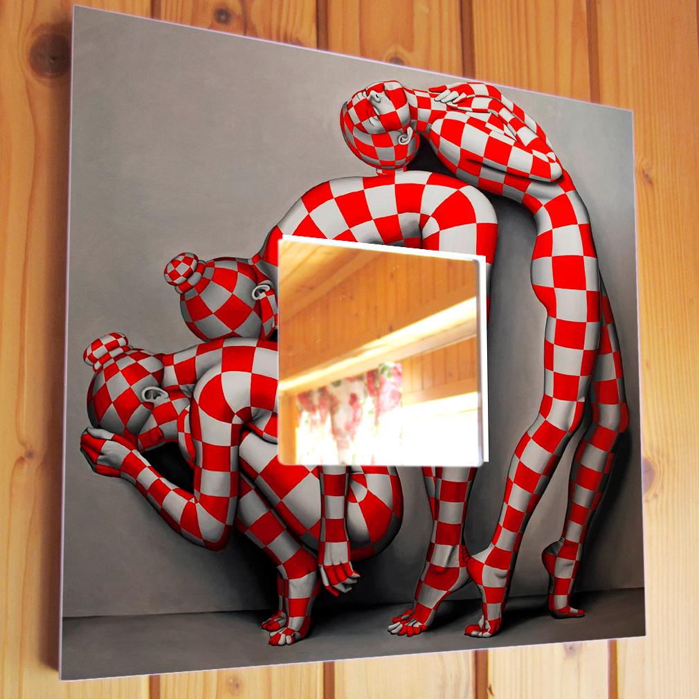 Зеркало декоративное Грация 260х260 мм (M00162)