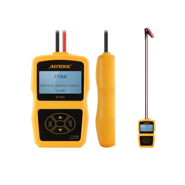 Тестер АКБ для легковых авто Autool BT360 12V - фото 3 Тестер АКБ для легковых авто Autool BT360 12V - фото 3