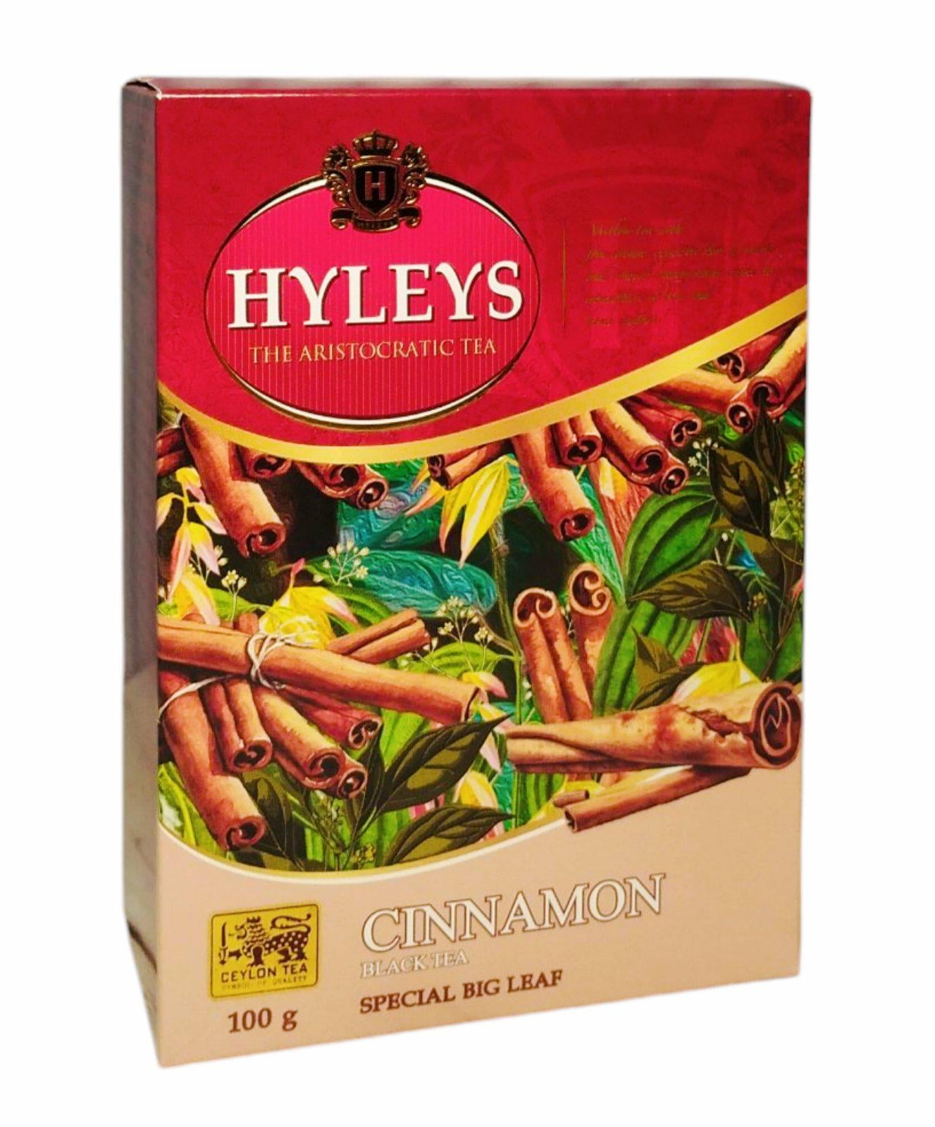 Чай черный Hyleys цельностовый с кусочками корицы 100 г (60276)