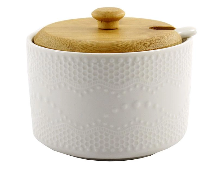 Цукорниця Interos 250 мл з ложкою та кришкою (PJ02560-1)