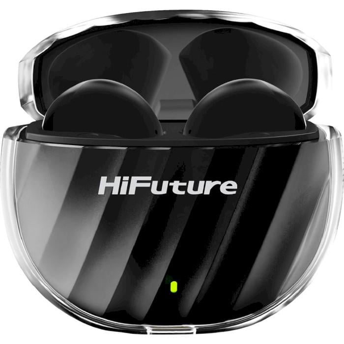 Наушники беспроводные HiFuture FlyBuds3 Bluetooth 5.2 IPX5 400 mAh Black (flybuds3.black)