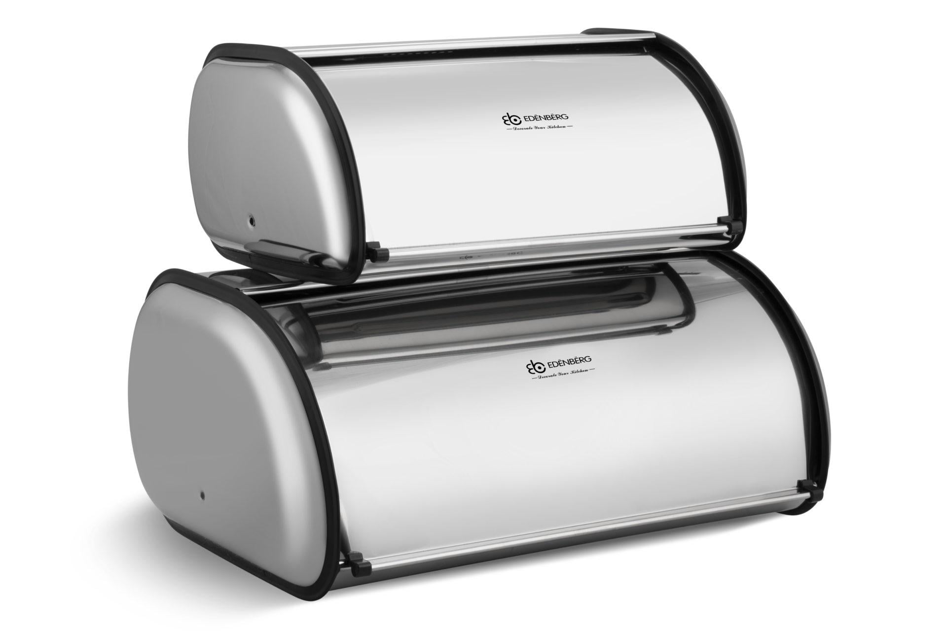 Хлебници Edenberg EB-079 из нержавеющей стали 2 шт. (18561832)