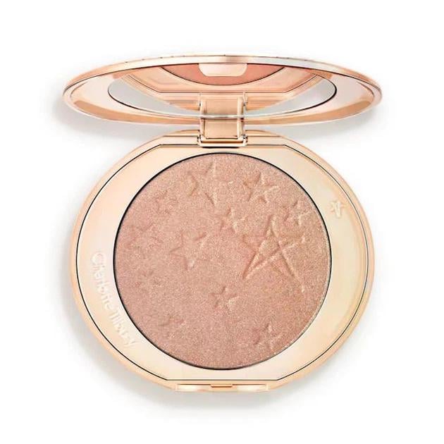 Хайлайтер пудровый Charlotte Tilbury Hollywood Glow Glide Face Architect Highlighter PILLOW TALK Glow 7 г