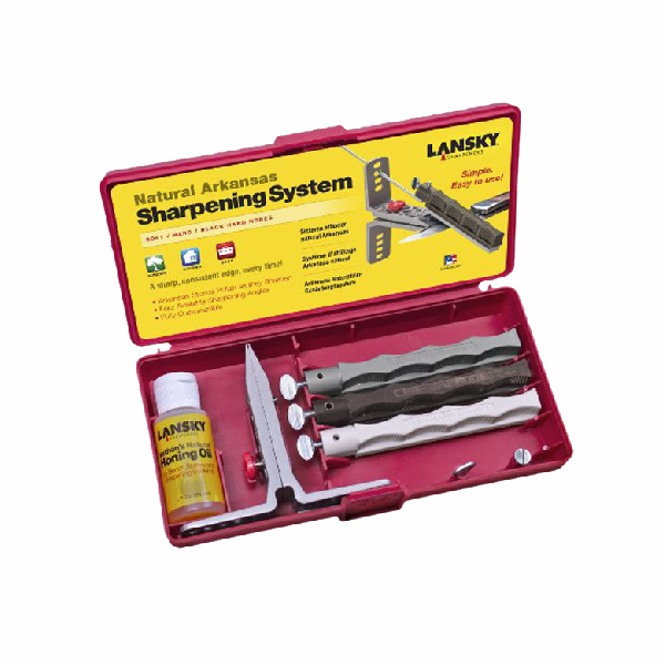 Точильная система Lansky натуральный Arkansas (35850)