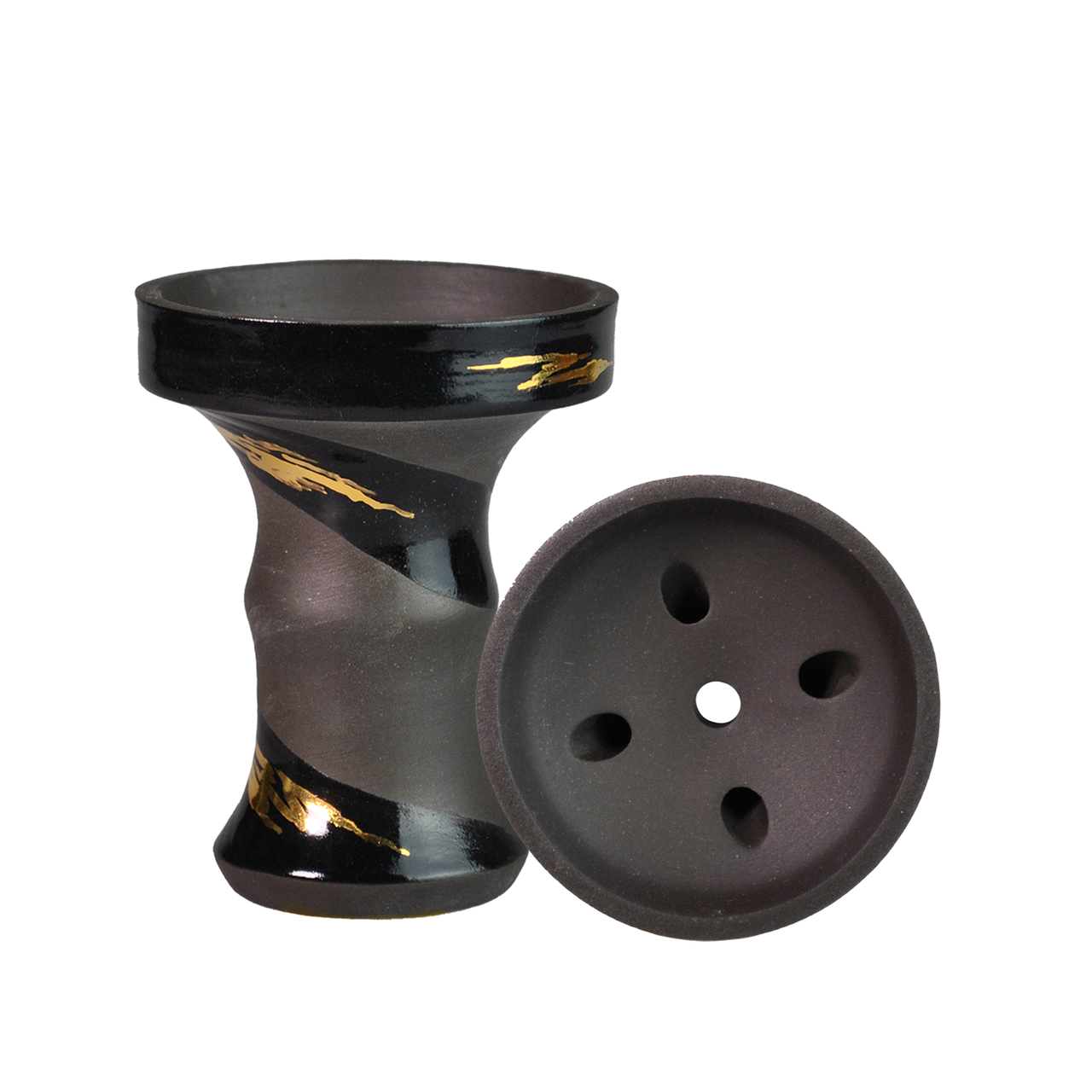 Чаша для кальяна Personalka Bowl Gold/Black (kb010) Чаша для кальяна Personalka Bowl Gold/Black (kb010)