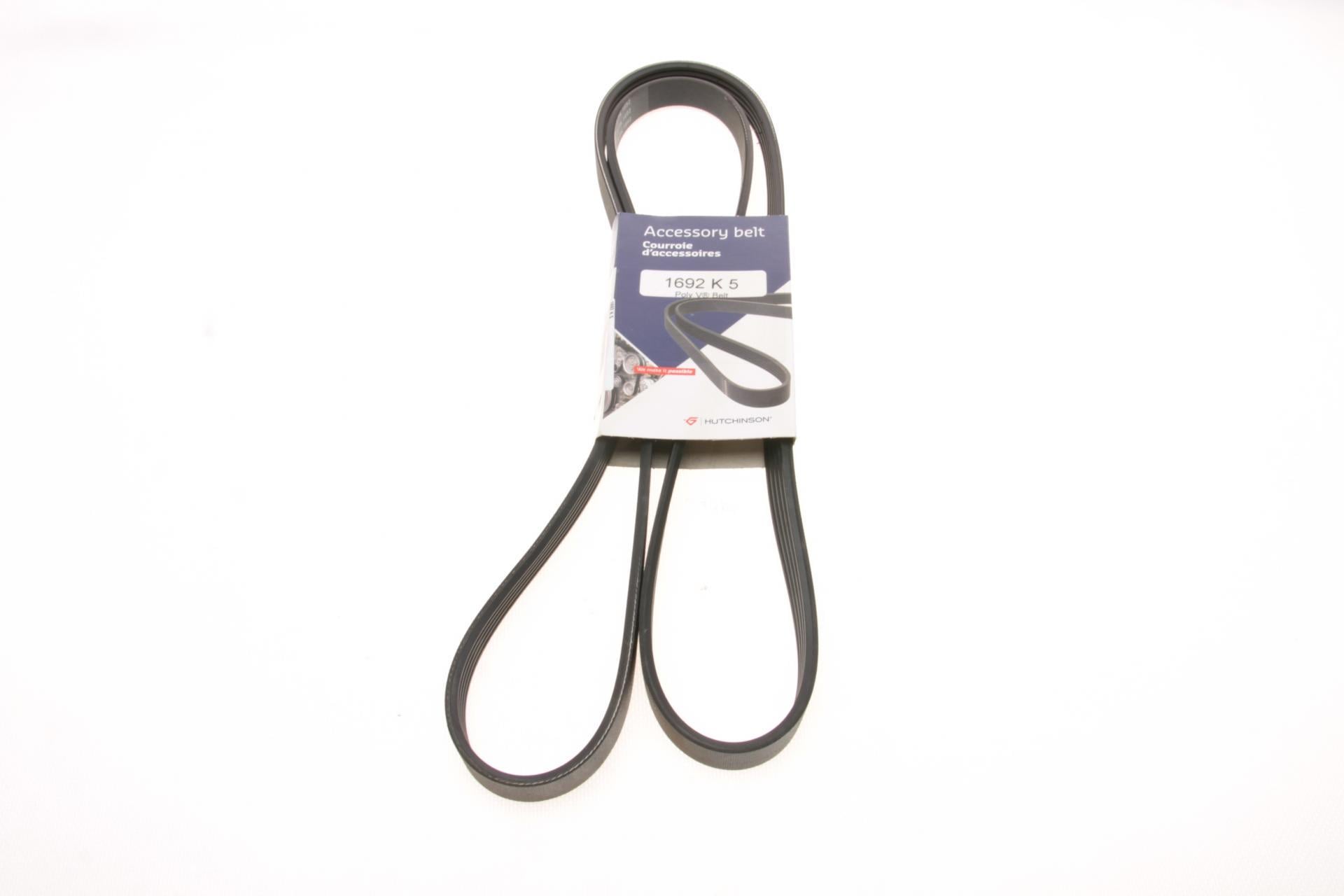 Ремень генератора HUTCHINSON для Opel Mokka 1.4/1.6 13- (1692 K 5)