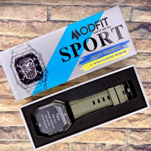 Смарт-часы MODFIT SHOCKWAVE Green (1077-0214) - фото 2