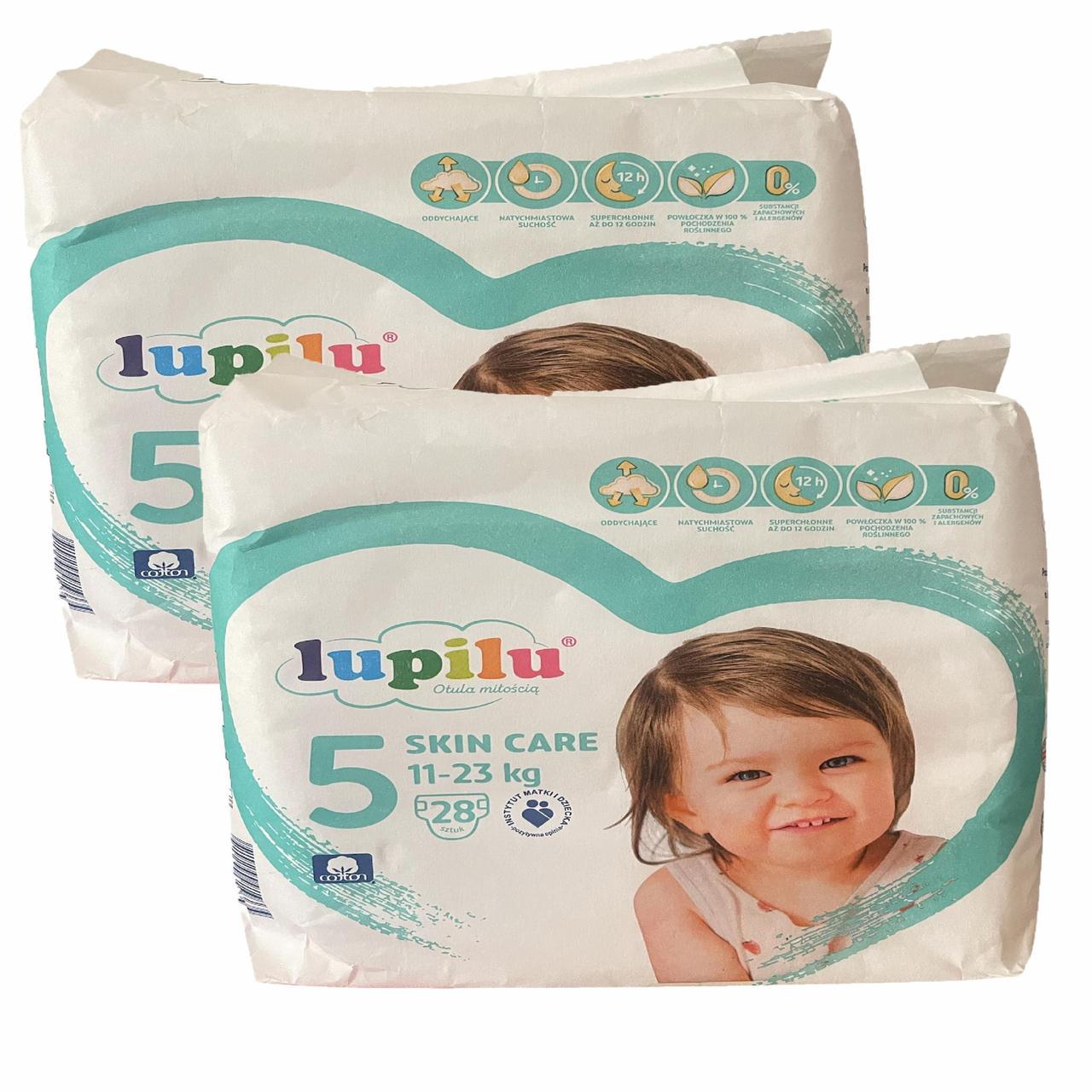 Підгузки Lupilu Skin Care 5 Junior 11-23 кг 56 шт. (2564234756)