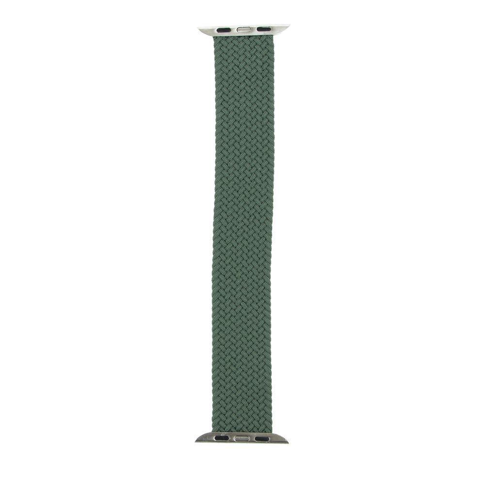 Ремешок Braided Solo Loop Band для Apple Watch 42 мм/44 мм/45 мм Size M 149 мм Зеленый Ремешок Braided Solo Loop Band для Apple Watch 42 мм/44 мм/45 мм Size M 149 мм Зеленый