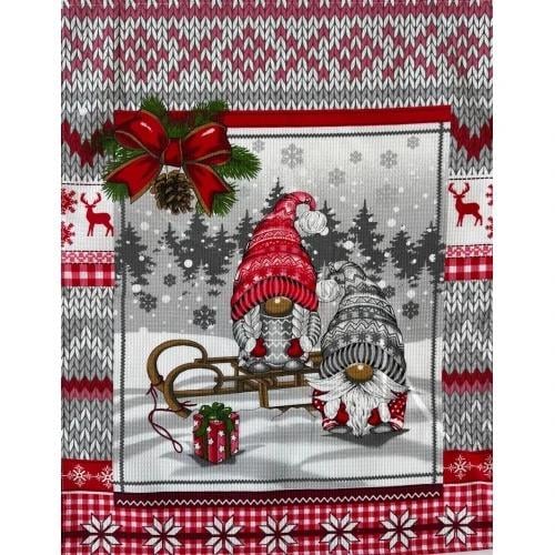 Набір рушників для кухні Luxyart Гном 46х60 см 3 шт. (LQ-912) - фото 3