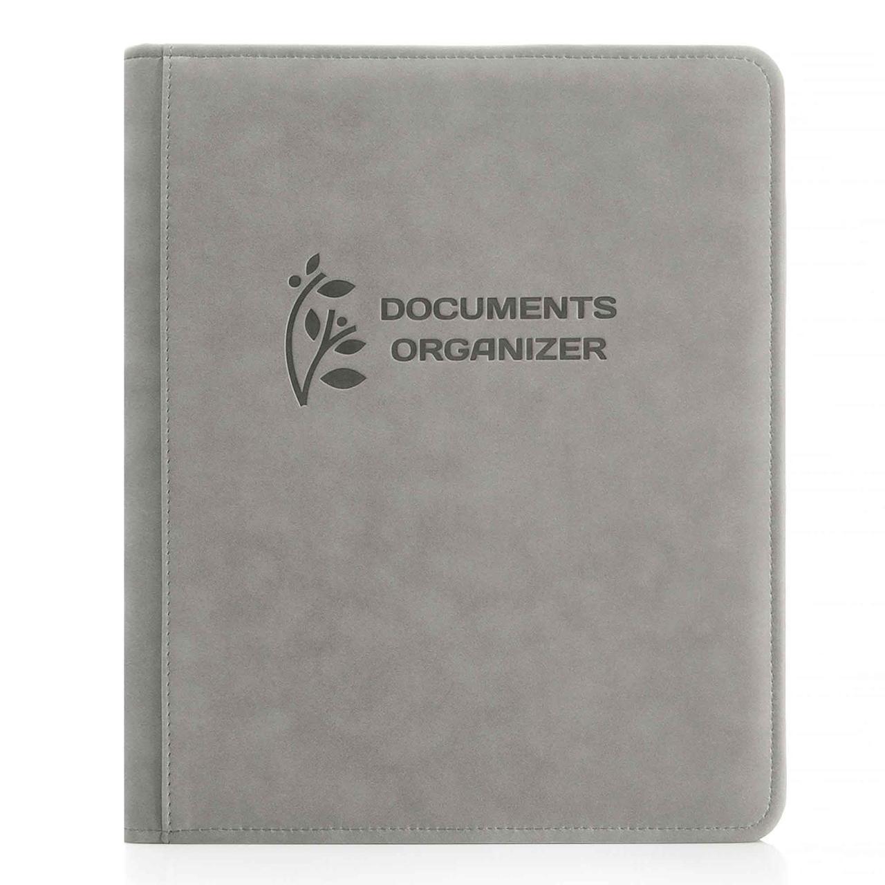 Папка для семейных документов Classic А4 эко кожа Серый (Н 532-00-009311)