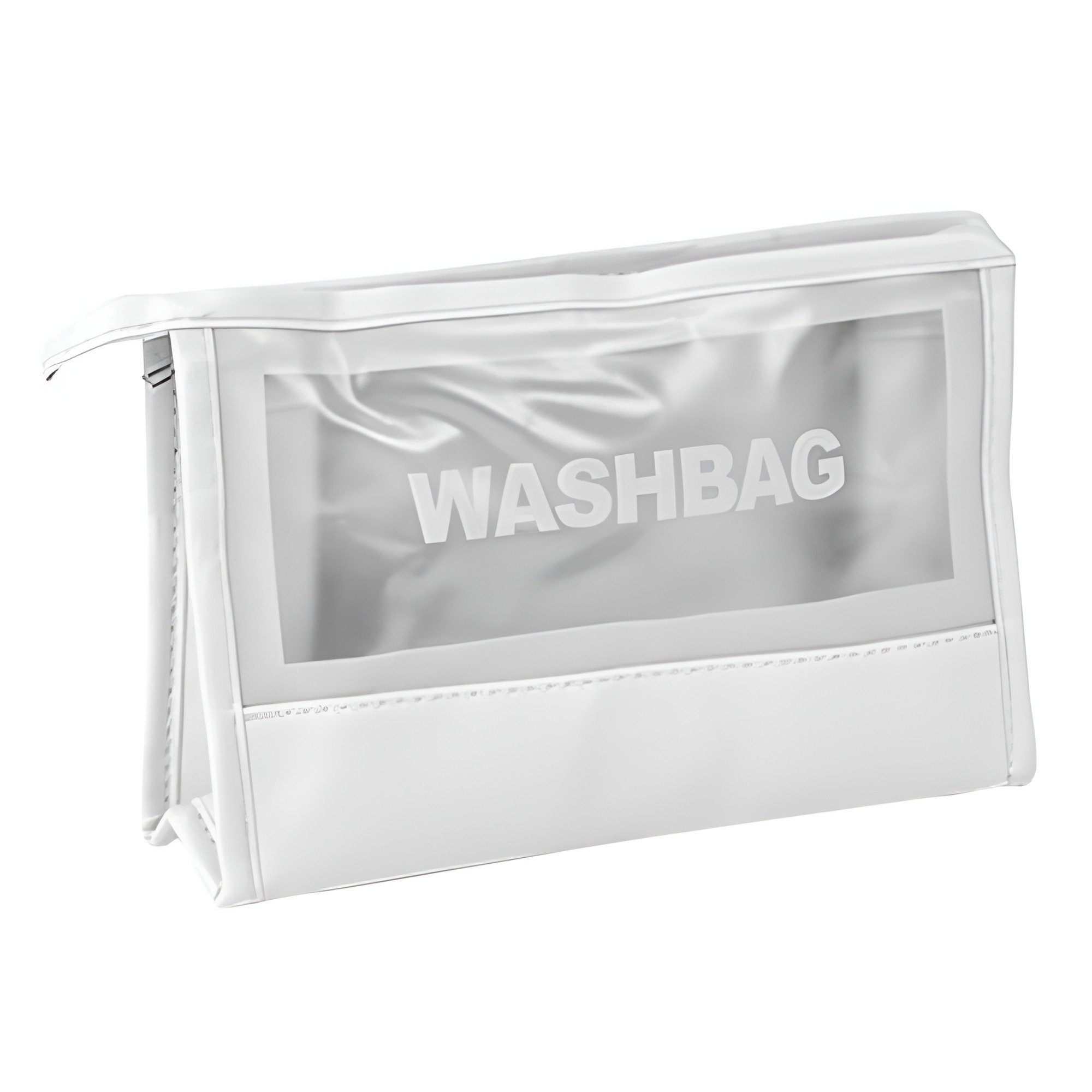 Косметичка дорожная Stenson Washbag 22х14х6,5 см Прозрачный/Белый (R32842-S) - фото 1 Косметичка дорожная Stenson Washbag 22х14х6,5 см Прозрачный/Белый (R32842-S) - фото 1