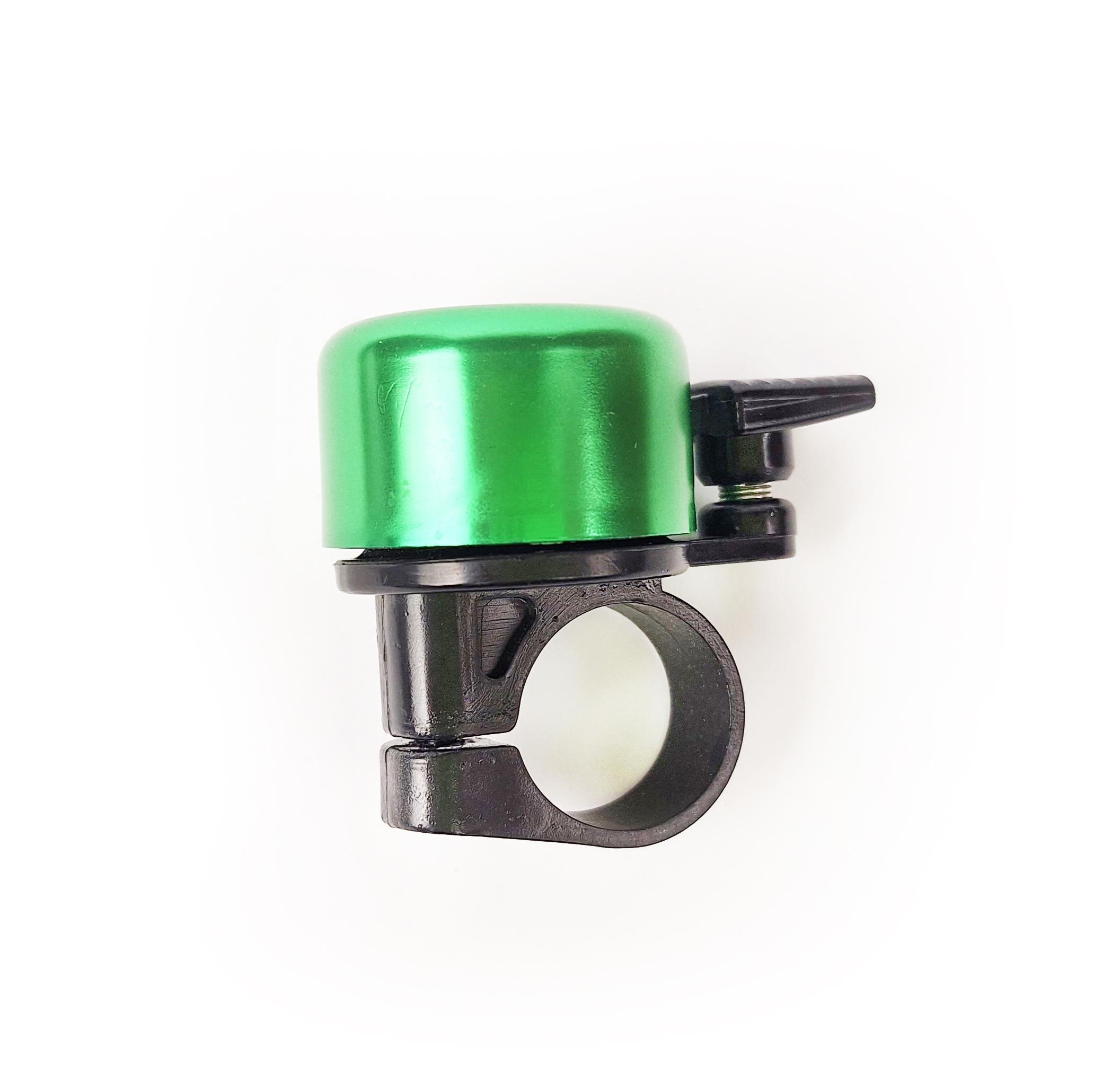 Дзвінок велосипедний алюмінієвий бочонок Зелений (G0000139) - фото 2 Дзвінок велосипедний алюмінієвий бочонок Зелений (G0000139) - фото 2