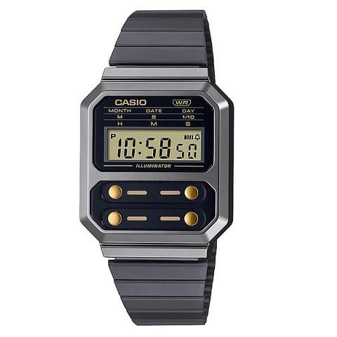 Наручные часы Casio A100WEGG-1A2EF кварцевые D 40 мм (11781496)
