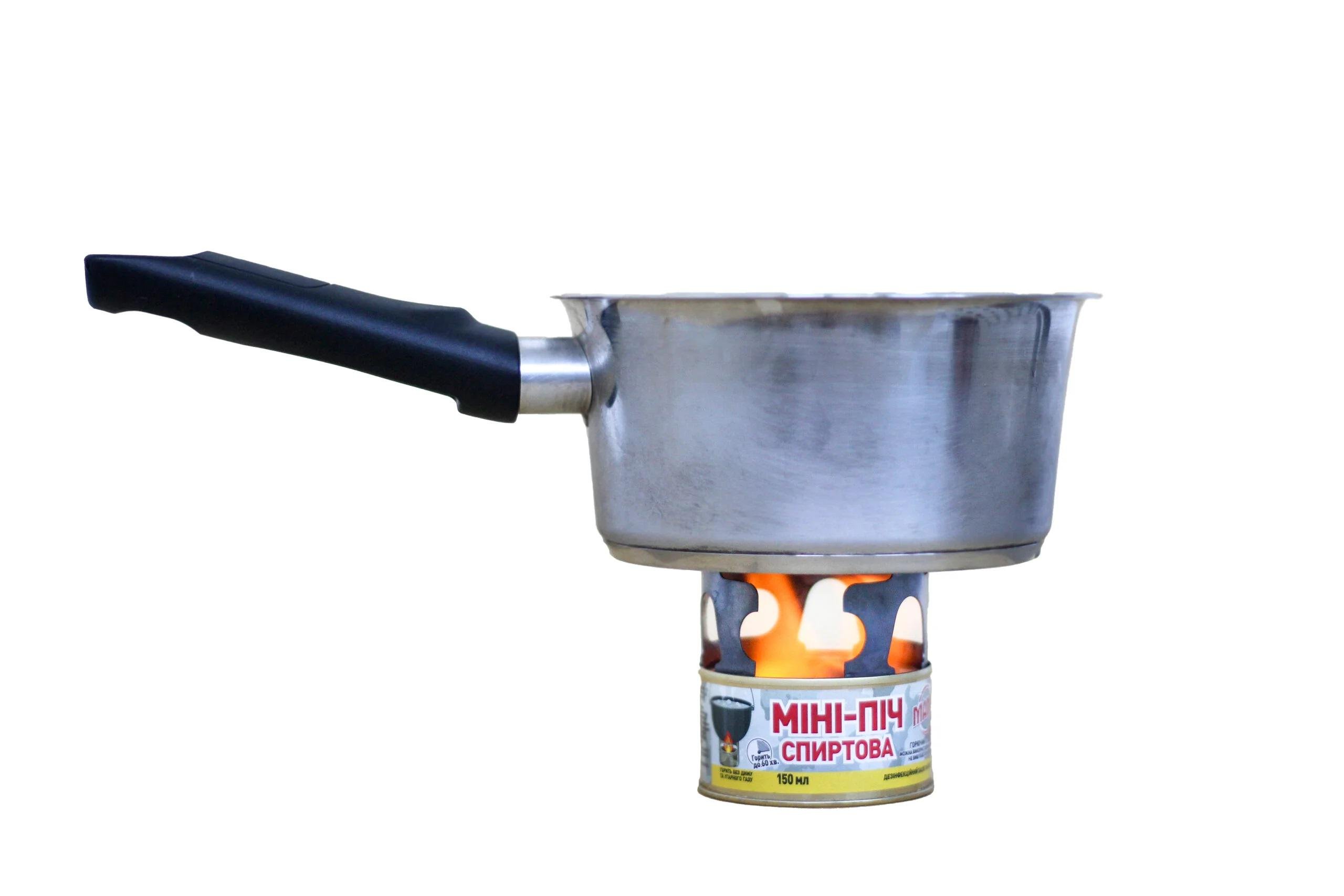 Пальник-розпалювач спиртовий Міні-піч з таганком 150 мл 96% спирту для приміщень та відкритого повітря (3592391) - фото 10 Пальник-розпалювач спиртовий Міні-піч з таганком 150 мл 96% спирту для приміщень та відкритого повітря (3592391) - фото 10